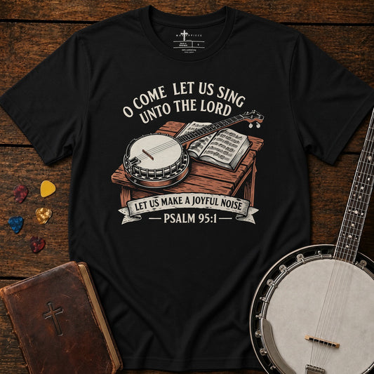 Let us Sing Banjo Black MasterPiece Shirts