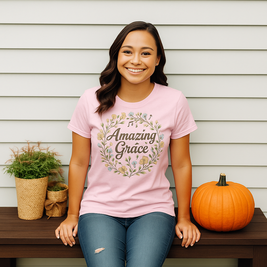 Amazing Grace Christian T-Shirt