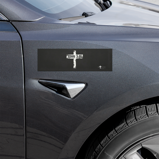 John 3:16 Car Magnet