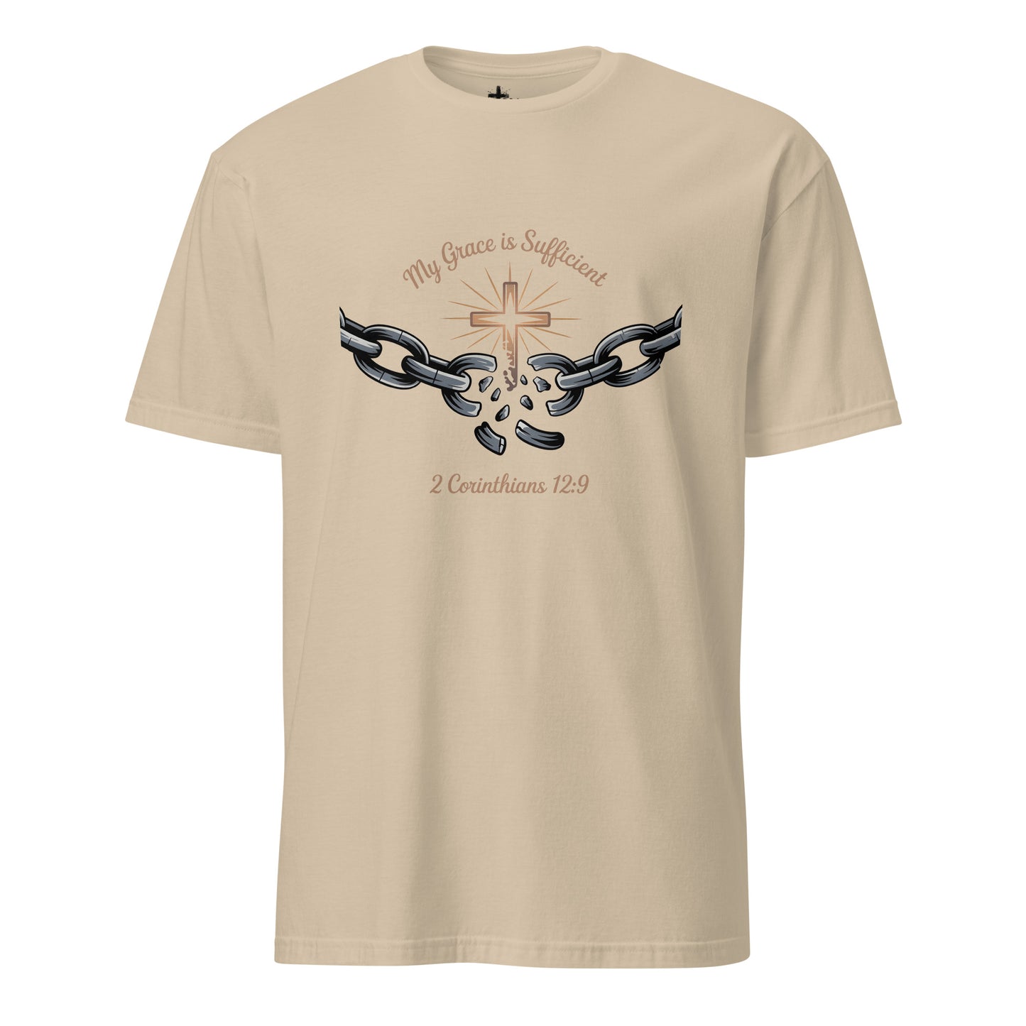 My Grace is Sufficient Chain Breaker Christian Bible Verse T-Shirt