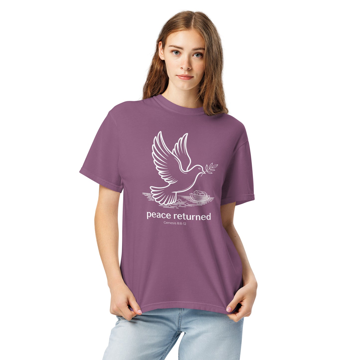 Peace Returned Christian Bible Verse T-Shirt