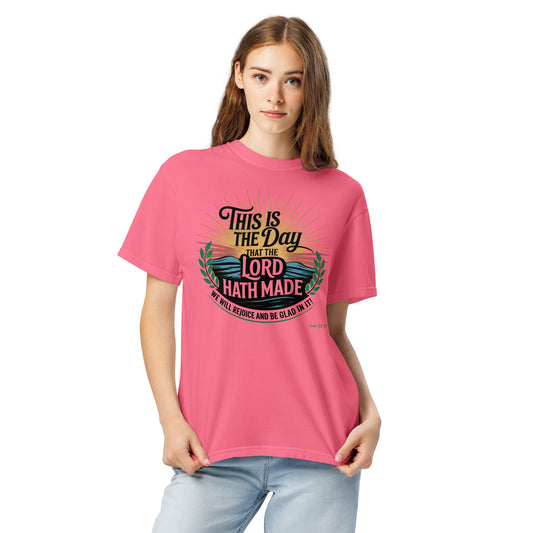 This is The Day Christian Bible Verse T-Shirt