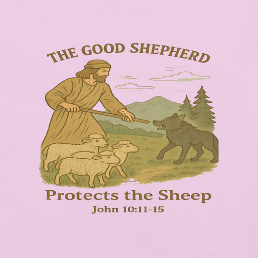 The Good Shepard Christian Bible Verse T-Shirt