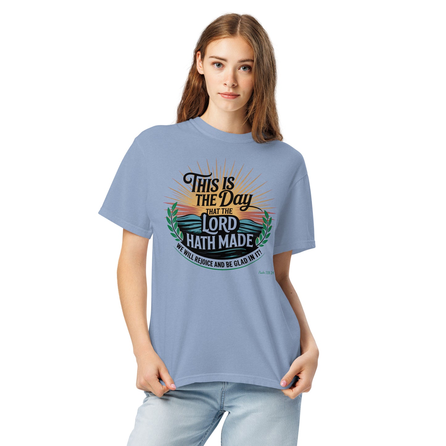 This is The Day Christian Bible Verse T-Shirt