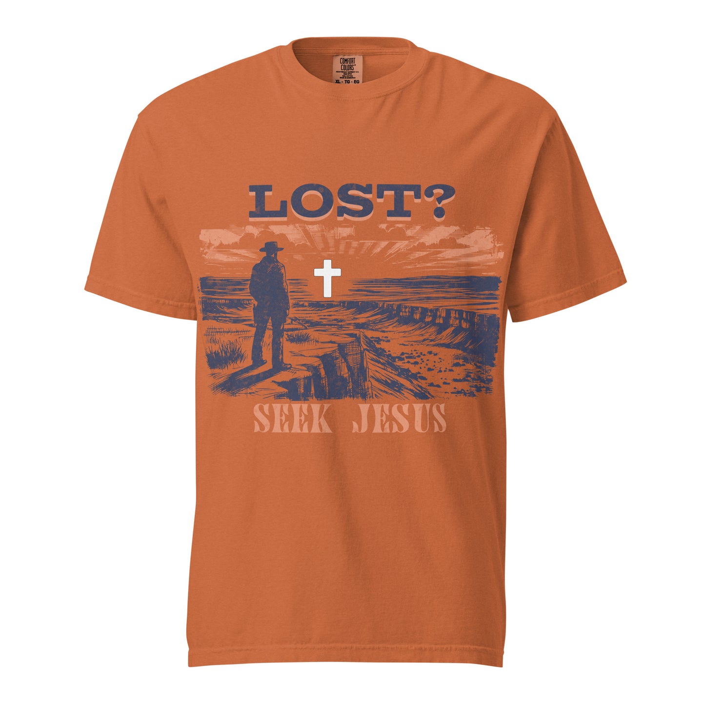 Lost Seek Jesus Christian Bible Verse T-Shirt