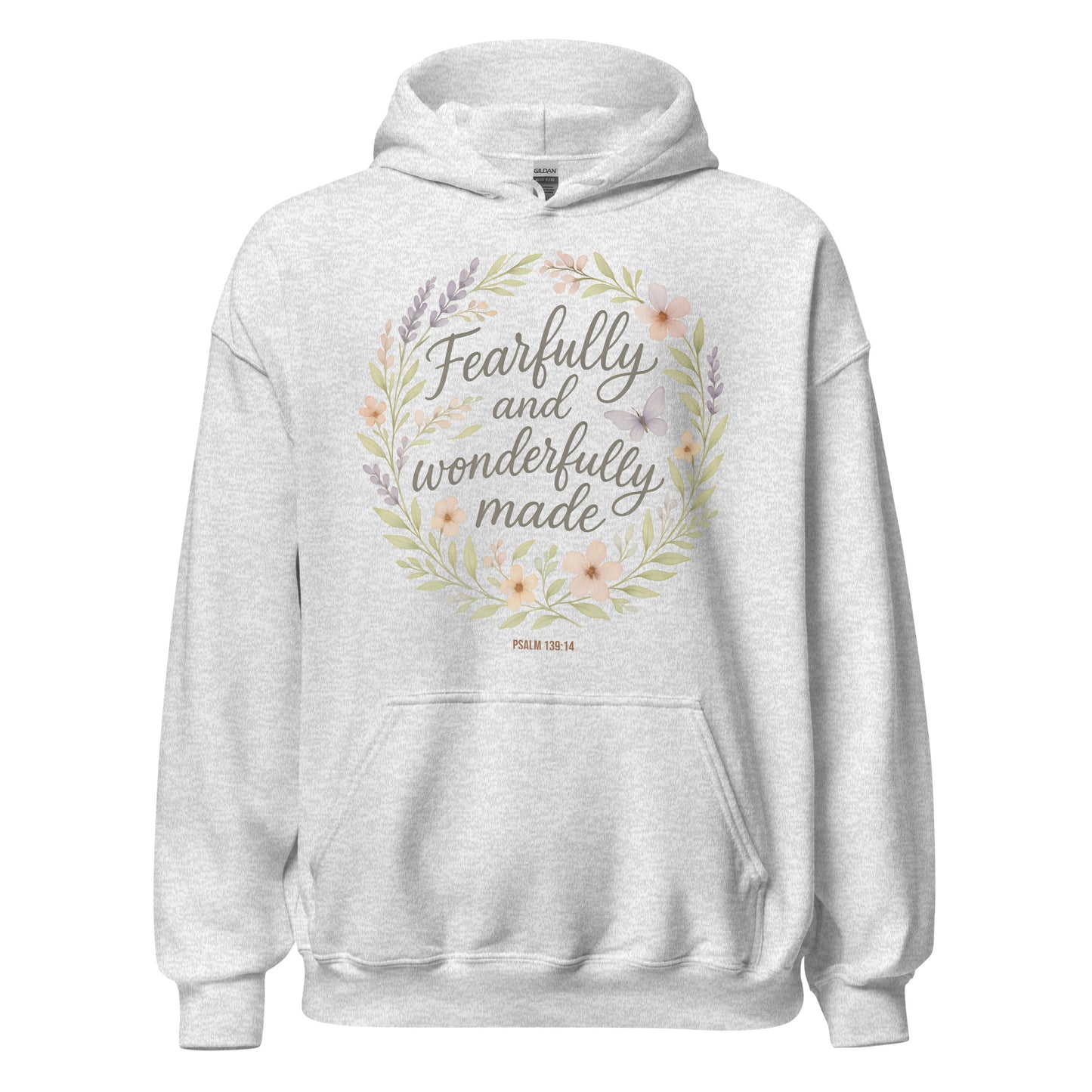 Fearfully and Wonderfully Made Christian hoodie