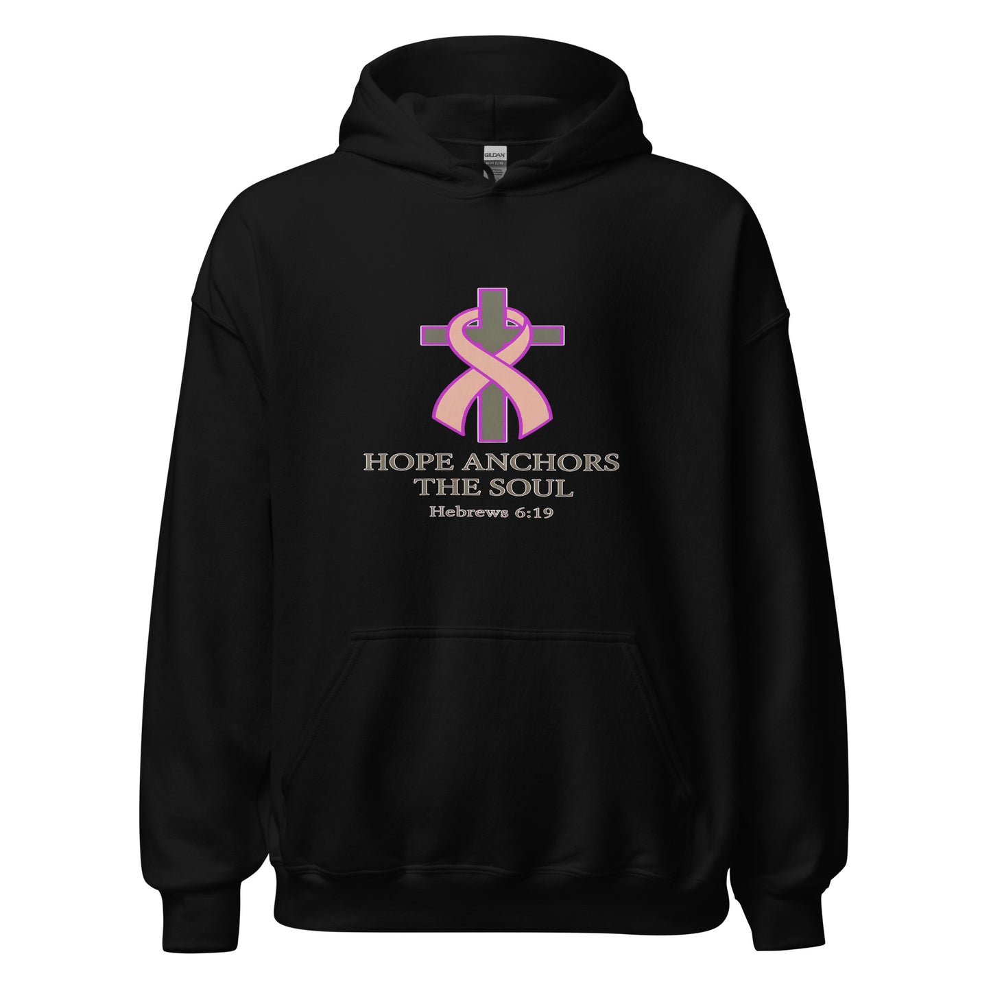 Hope Anchors the Soul Cancer Awareness Hoodie