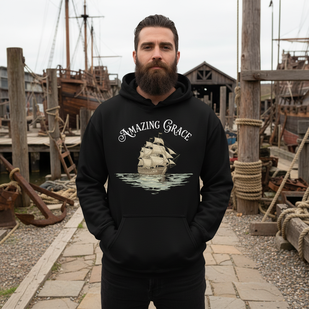 Amazing Grace Christian Hoodie
