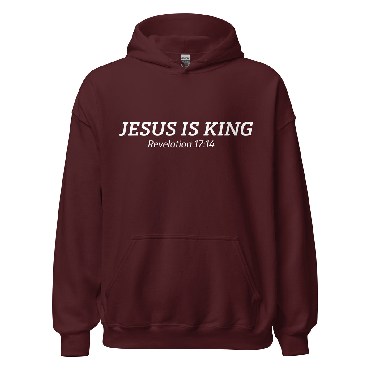 Jesus is King Christian Hoodie Revelation 17:14