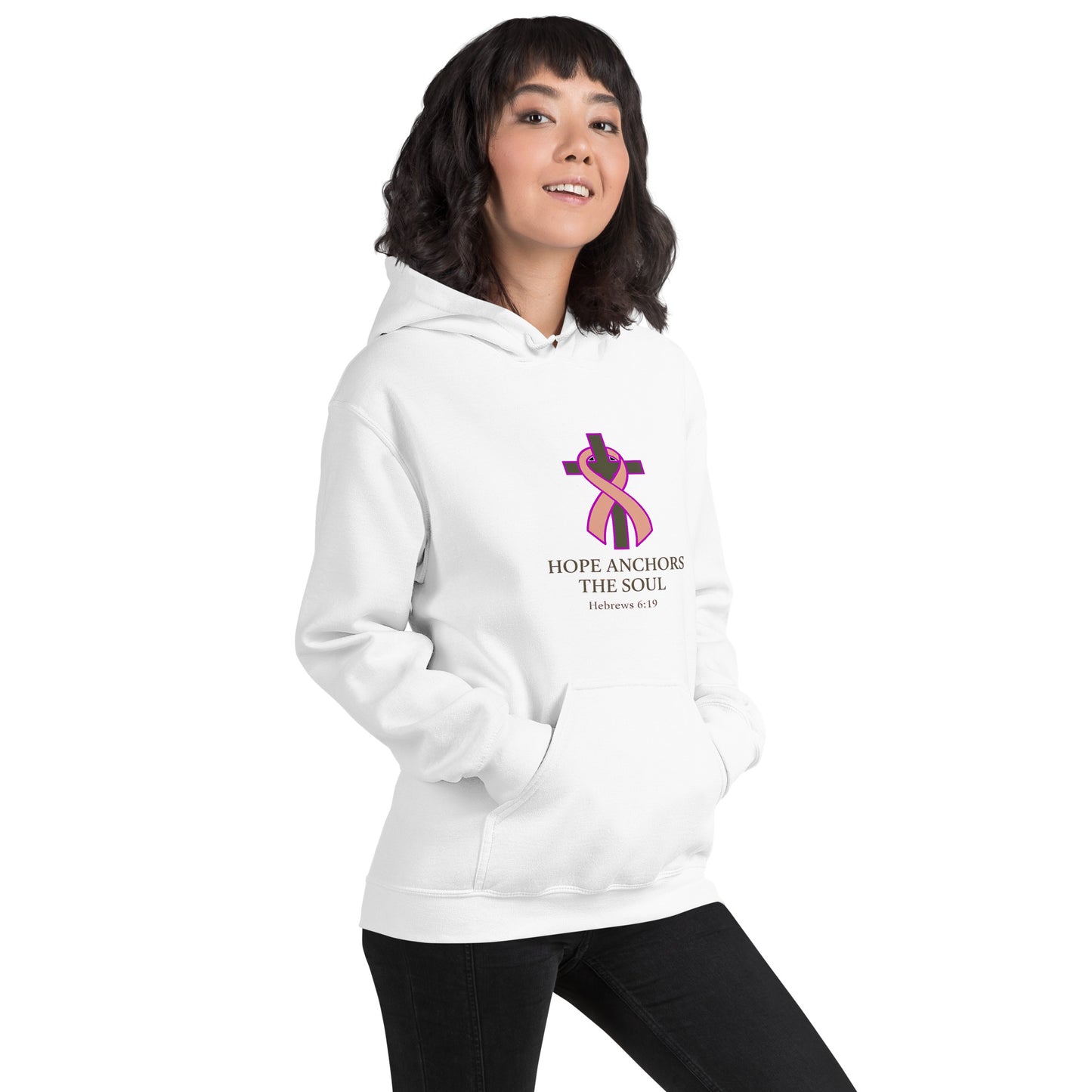 Hope Anchors the Soul Cancer Awareness Hoodie