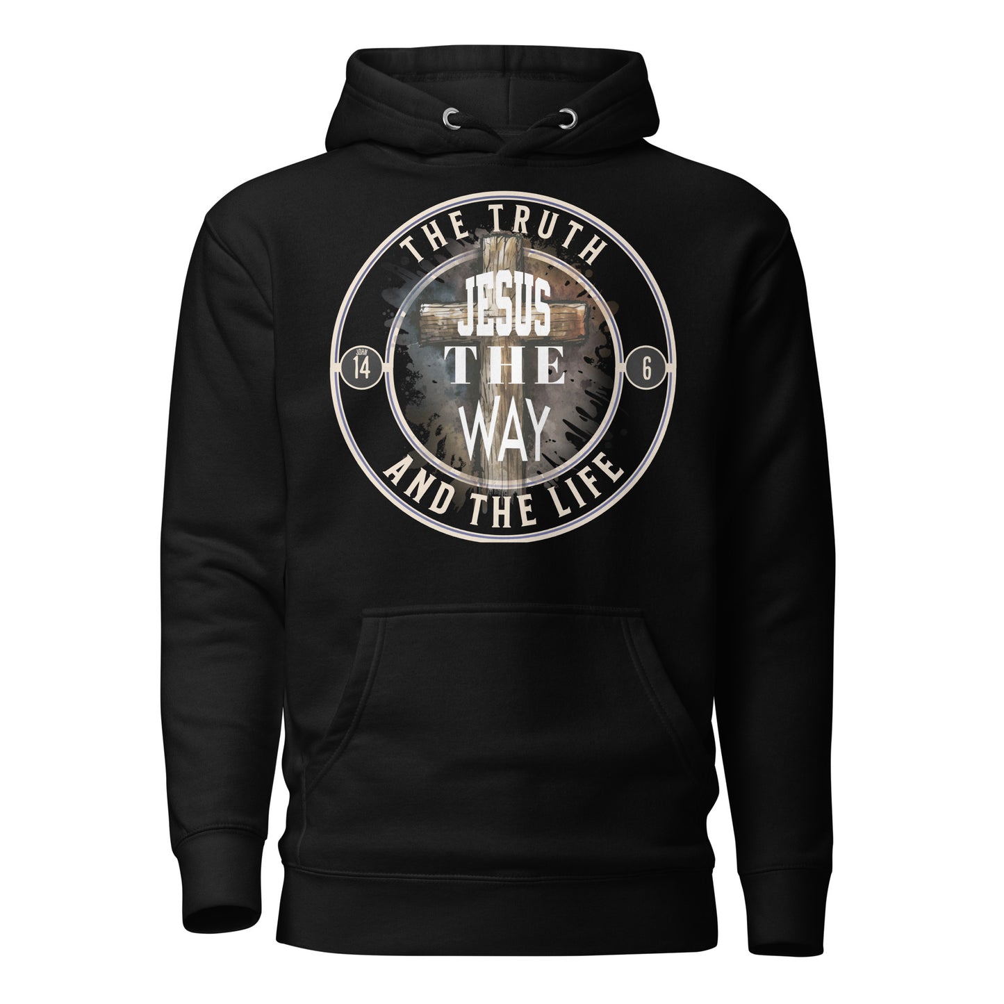 Jesus The Way The Truth Premium Hoodie Christian Bible Verse Premium Hoodie