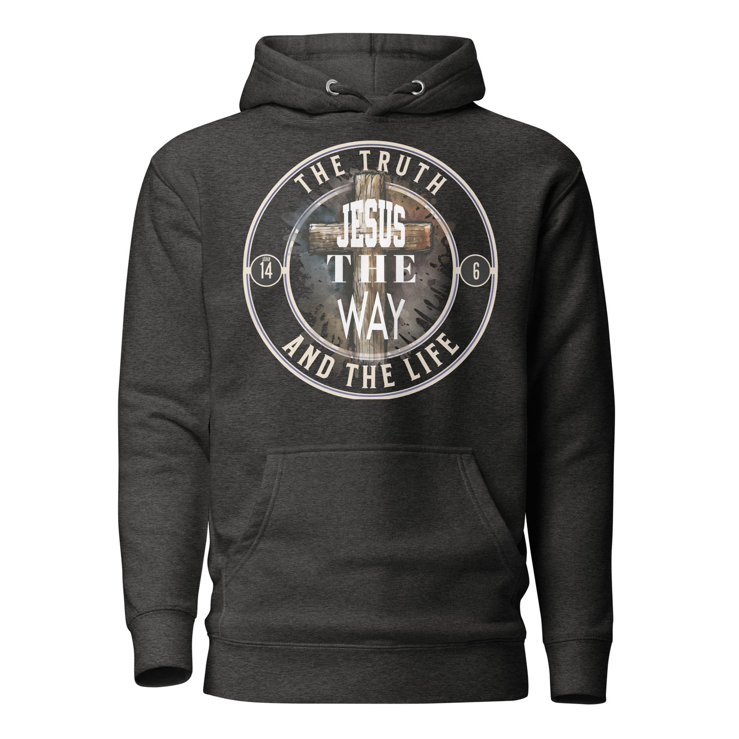 Jesus The Way The Truth Premium Hoodie Christian Bible Verse Premium Hoodie