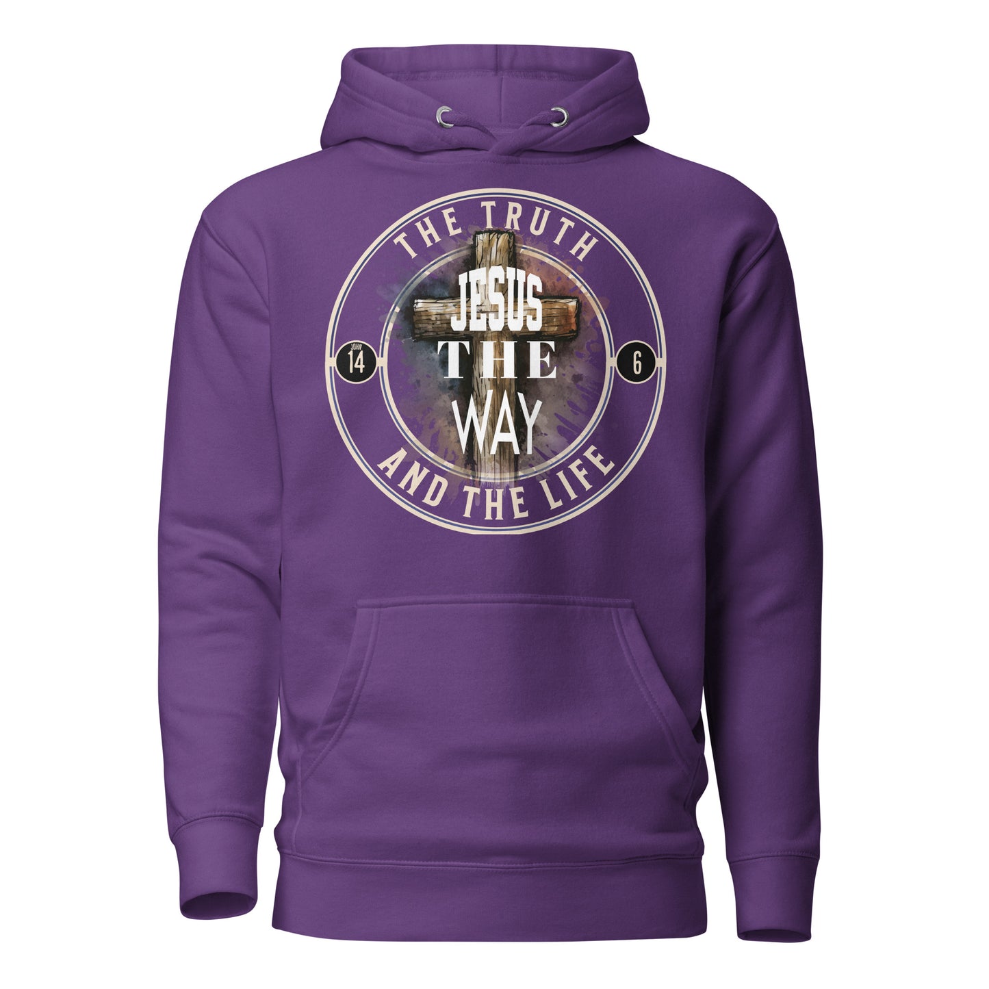 Jesus The Way The Truth Premium Hoodie Christian Bible Verse Premium Hoodie