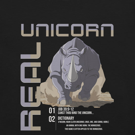Real Unicorn Christian Bible Verse T-Shirt