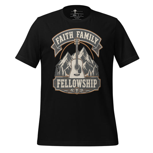 Faith Family Fellowship - Black - MasterPiece Shirts