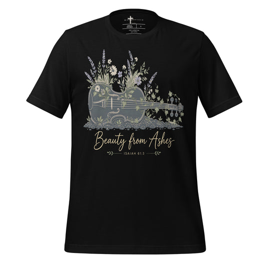 Beauty From Ashes Violin - Black - MasterPiece Shirts