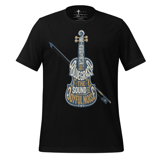Joyful Noise Bluegrass - Black - MasterPiece Shirts