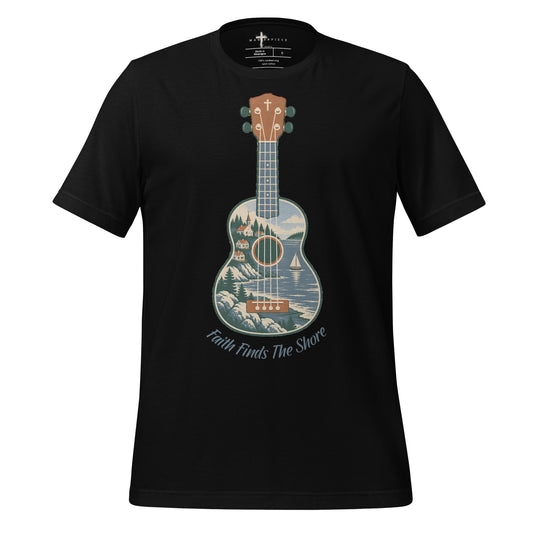 Faith Shore Ukulele - Black - MasterPiece Shirts