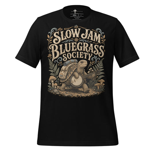 Slow Jam Bluegrass - Black - MasterPiece Shirts