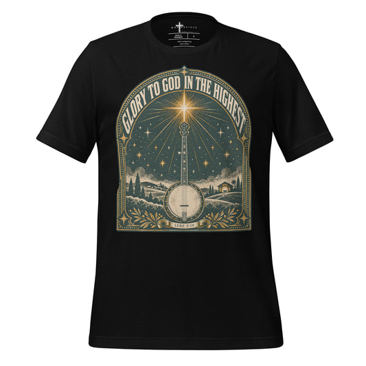Glord to God Banjo - Black - MasterPiece Shirts