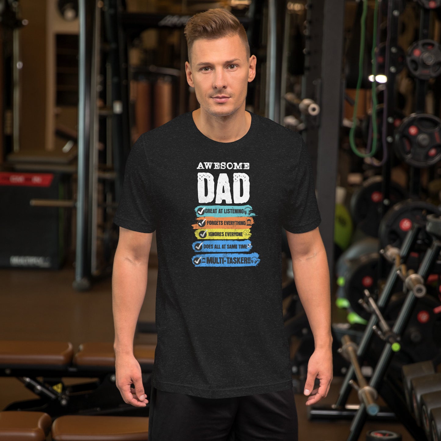 Awesome Dad Christian Bible Verse T-Shirt