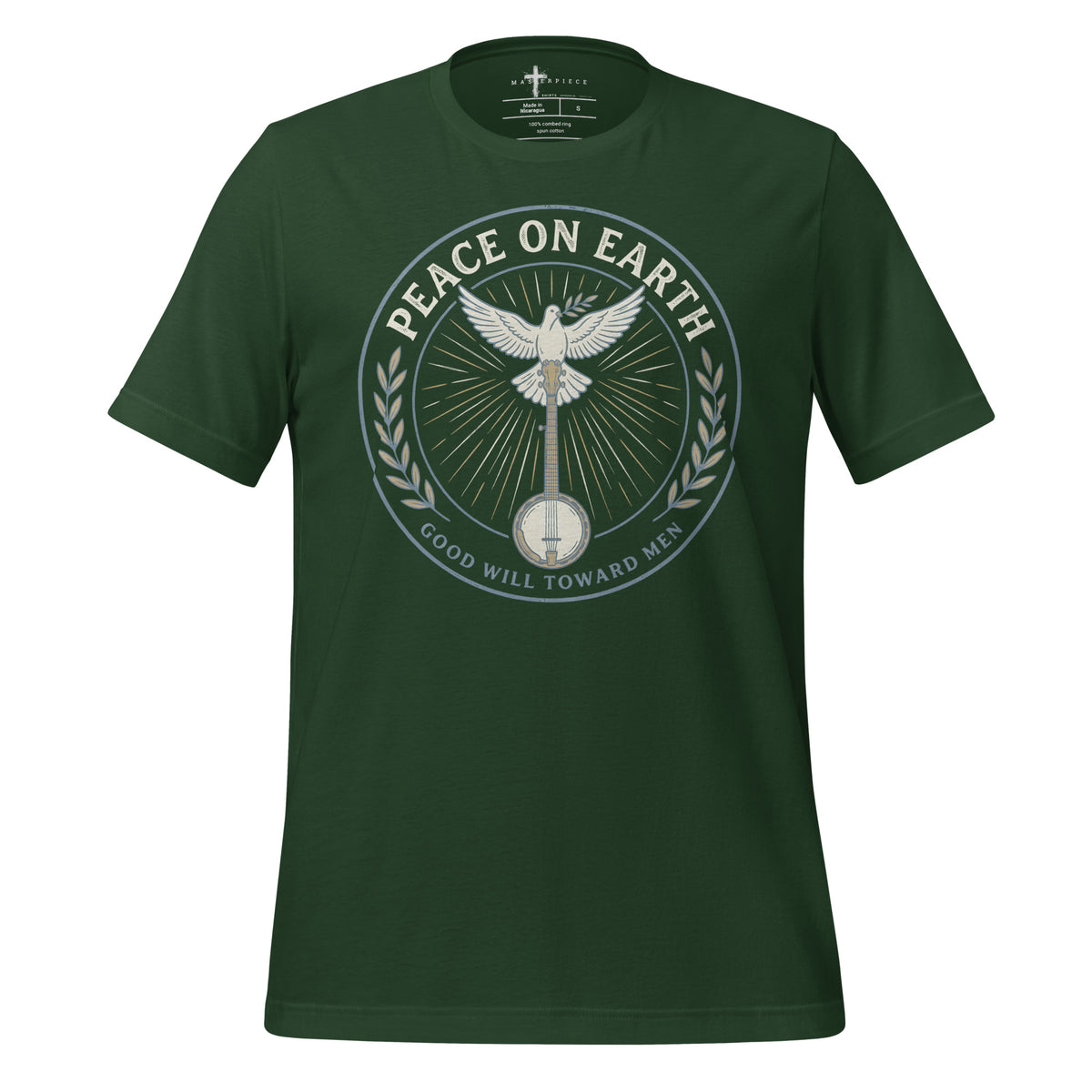Peace on Earth Banjo - Forest - MasterPiece Shirts