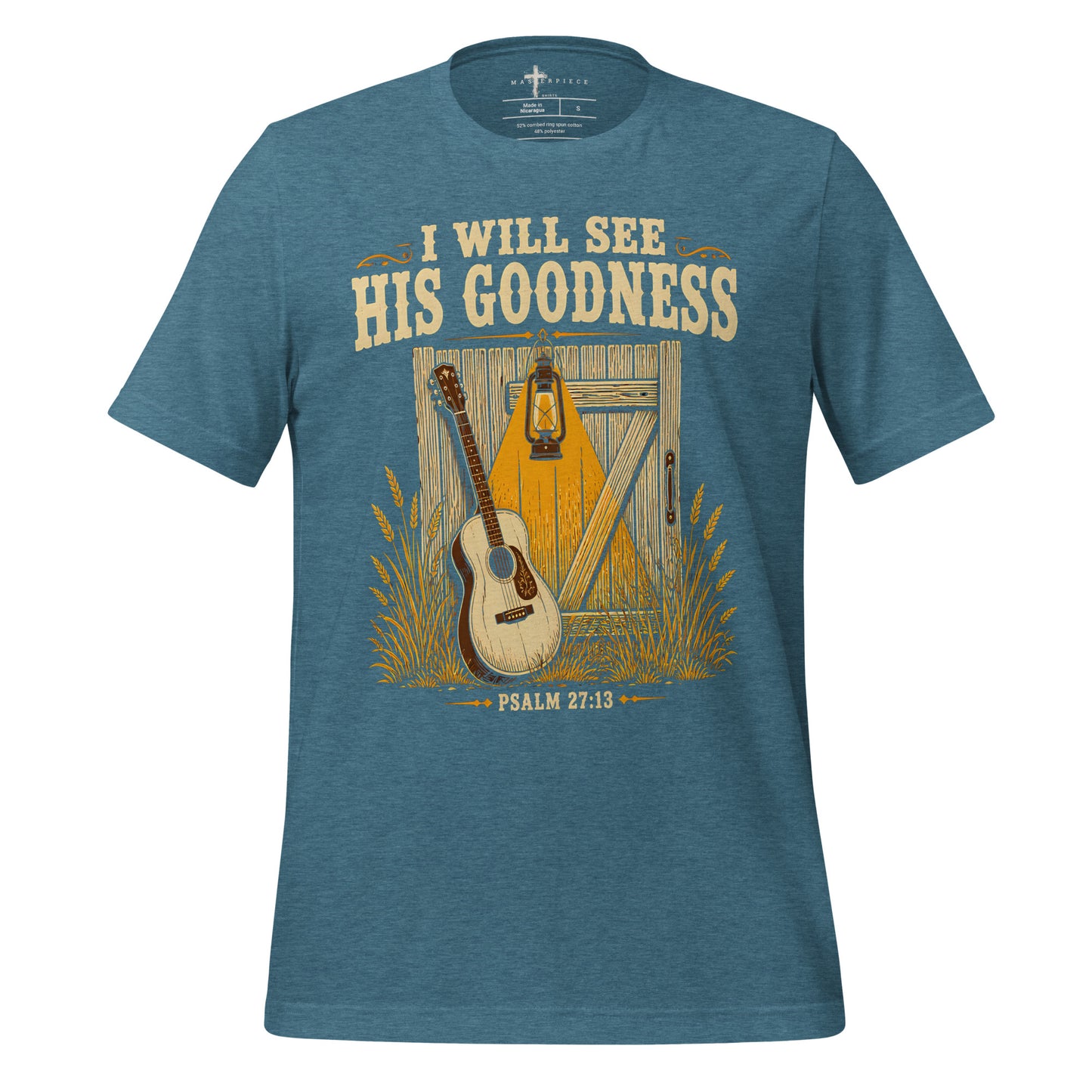 His Goodness Guitar - Teal - MasterPiece Shirts