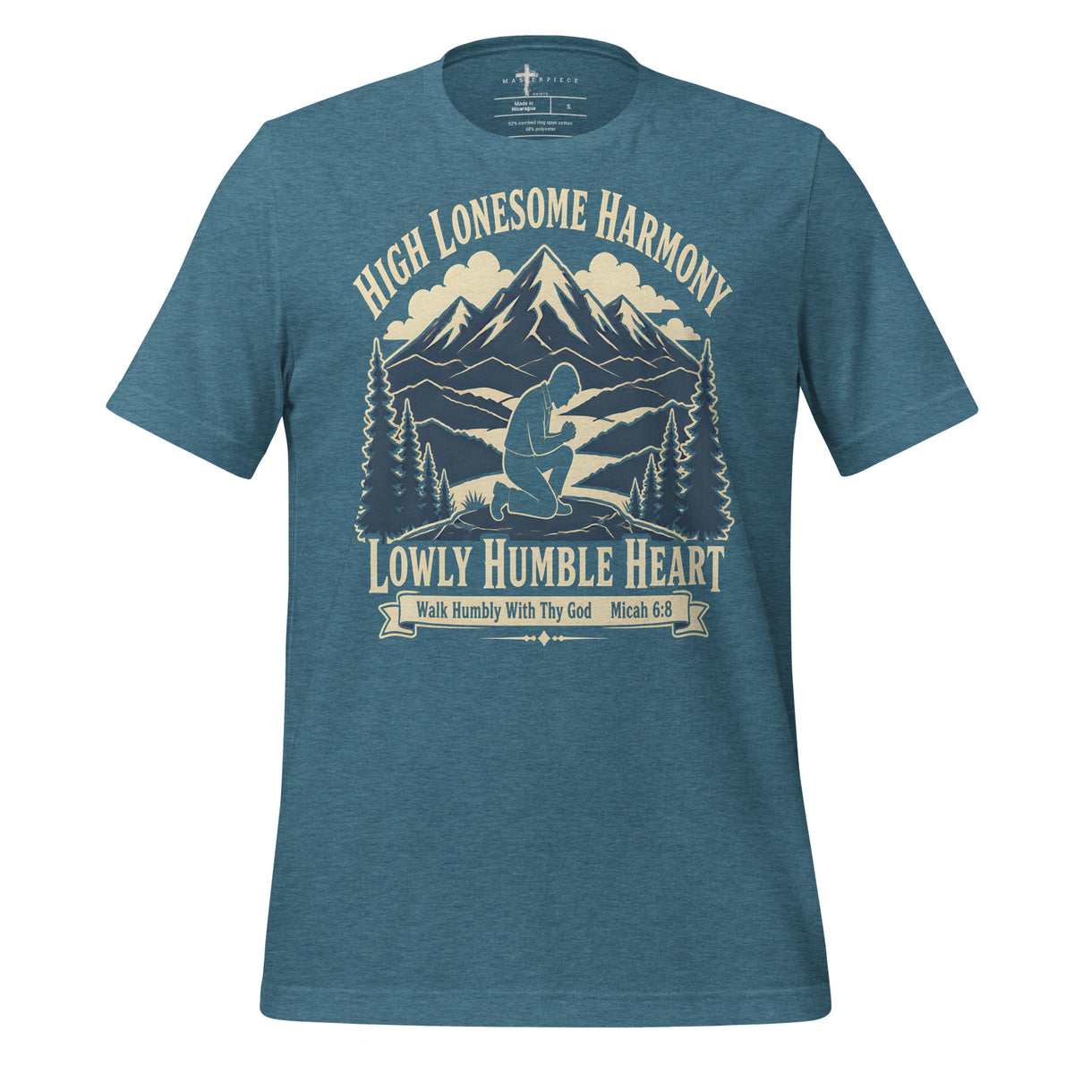 Lonesome Harmony - Teal - MasterPiece Shirts