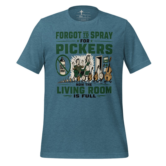 Spray for Pickers - Teal - MasterPiece Shirts