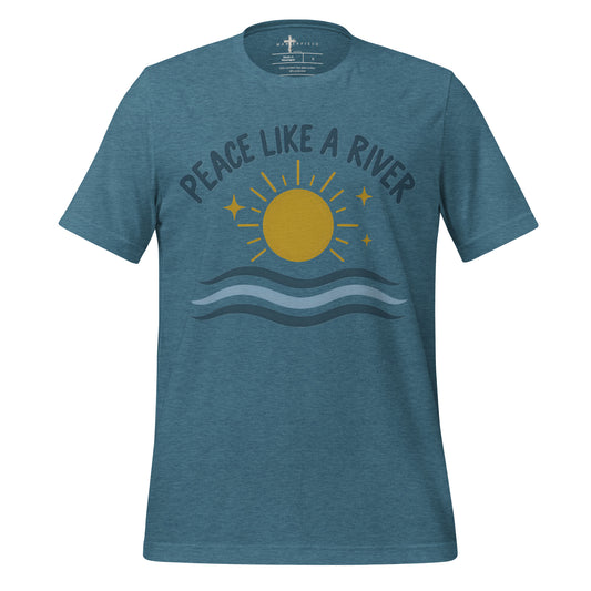 Peace Like a River - Teal - MasterPiece Shirts
