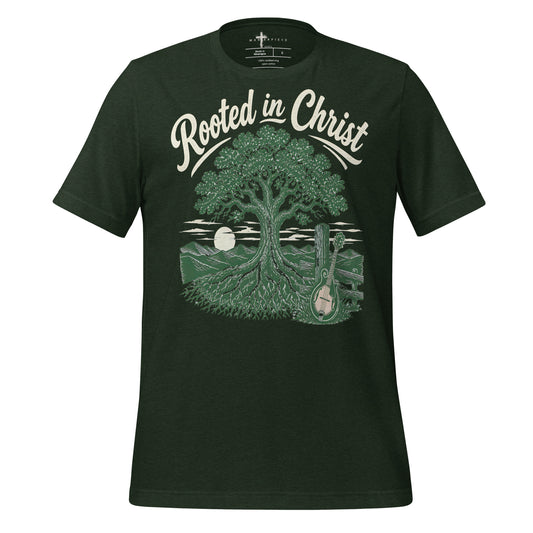 Rooted in Christ Mandolin - MasterPiece Shirts