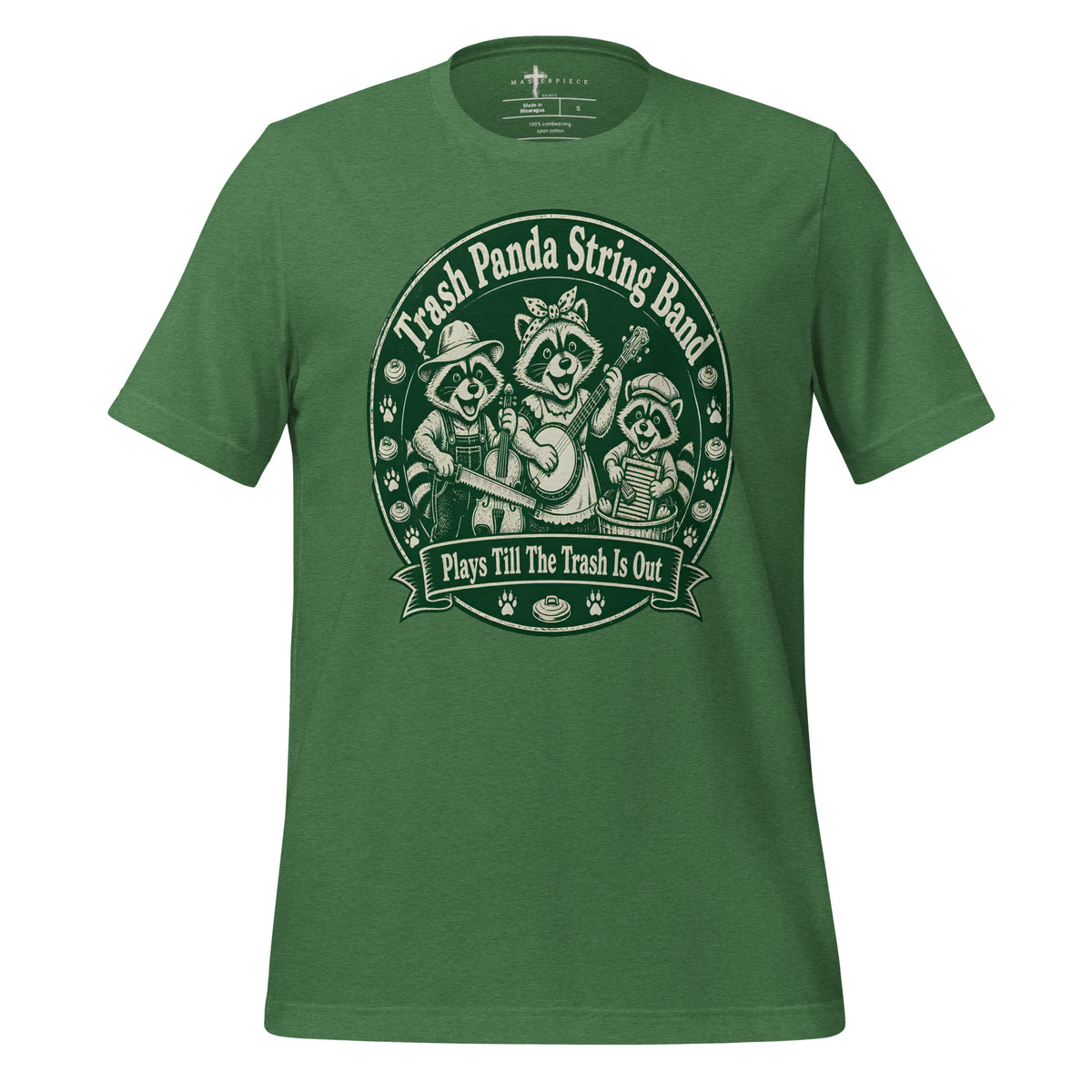 Trash Panda Band - Green - MasterPiece Shirts