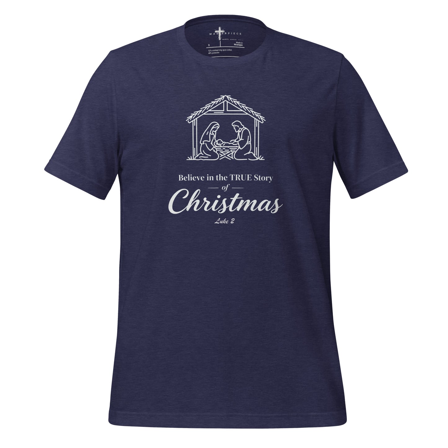 Christmas Christian T-Shirt Luke 2