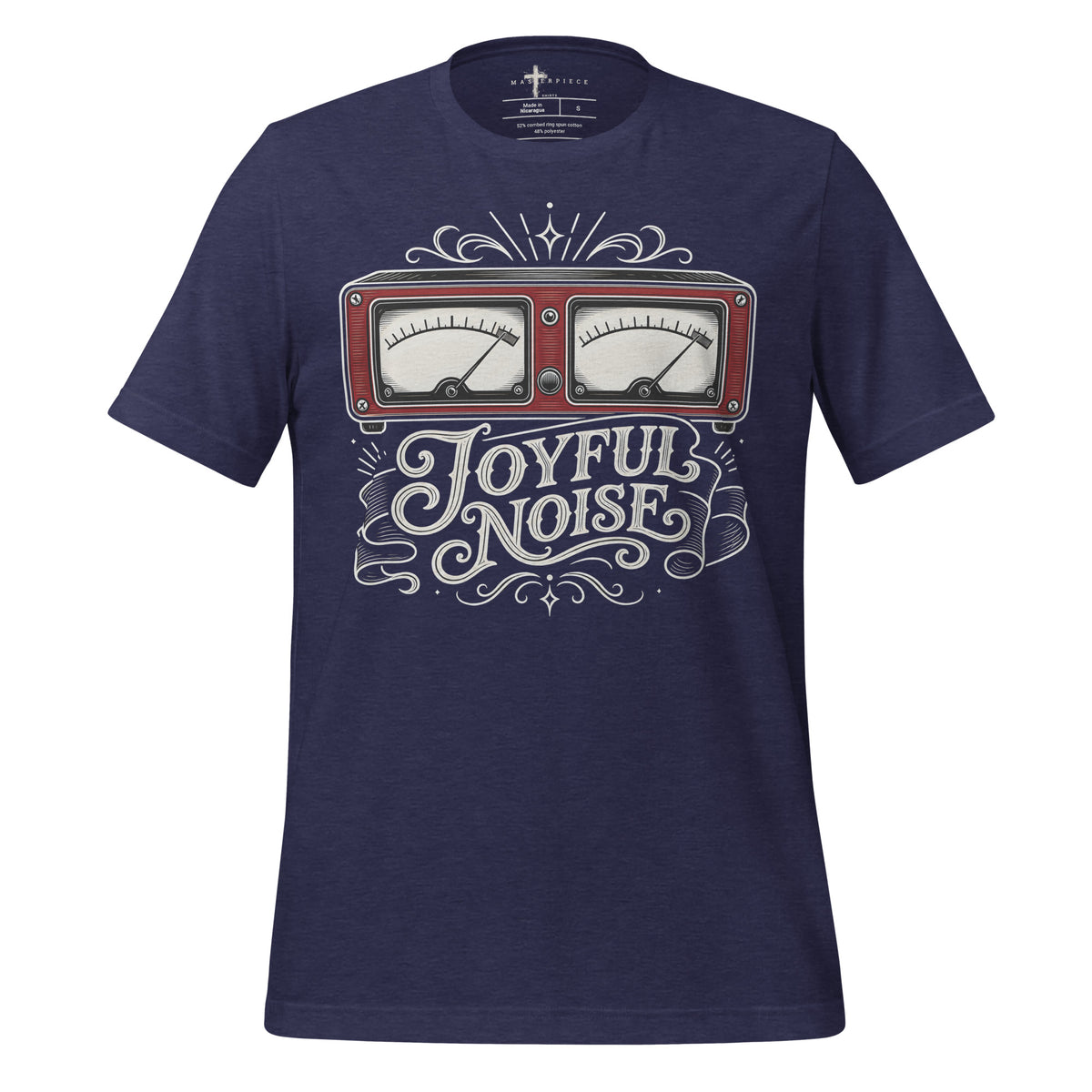 Joyful Noise Sound Meter - Navy - MasterPiece Shirts