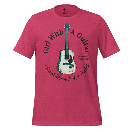 Girl Guitar and Hymns - MasterPiece Shirts