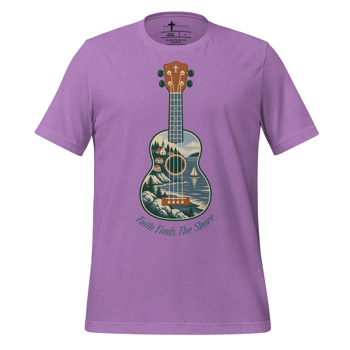 Faith Shore Ukulele - Purple - MasterPiece Shirts