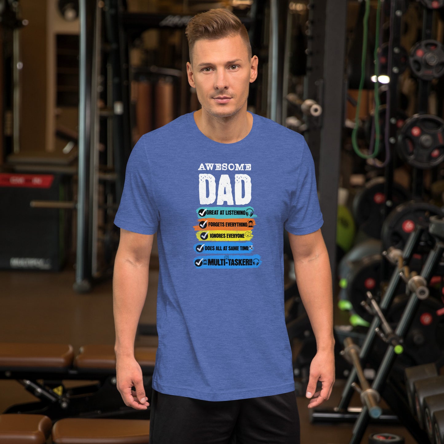Awesome Dad Christian Bible Verse T-Shirt