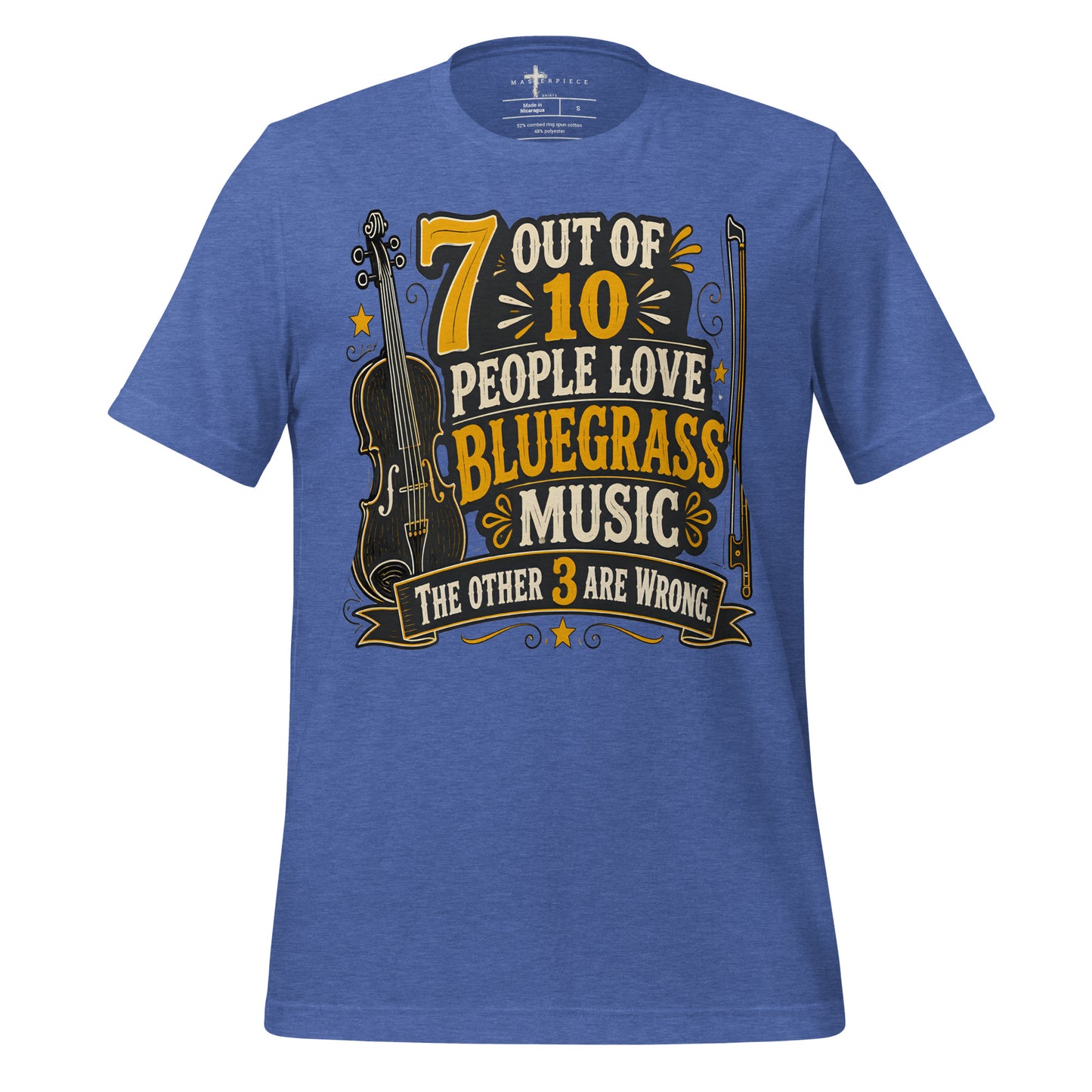 7 out of 10 Love Bluegrass - MasterPiece Shirts