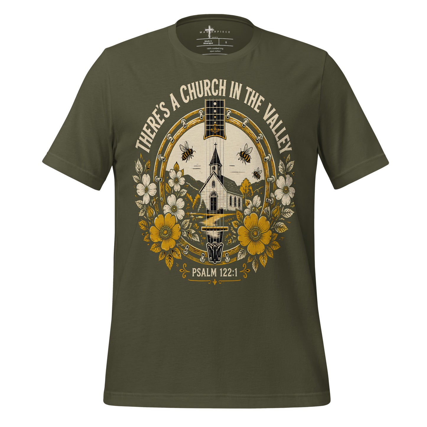 Church in the Valley Banjo - Green - MasterPiece Shirts