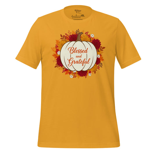 Blessed and Grateful Christian T-shirt