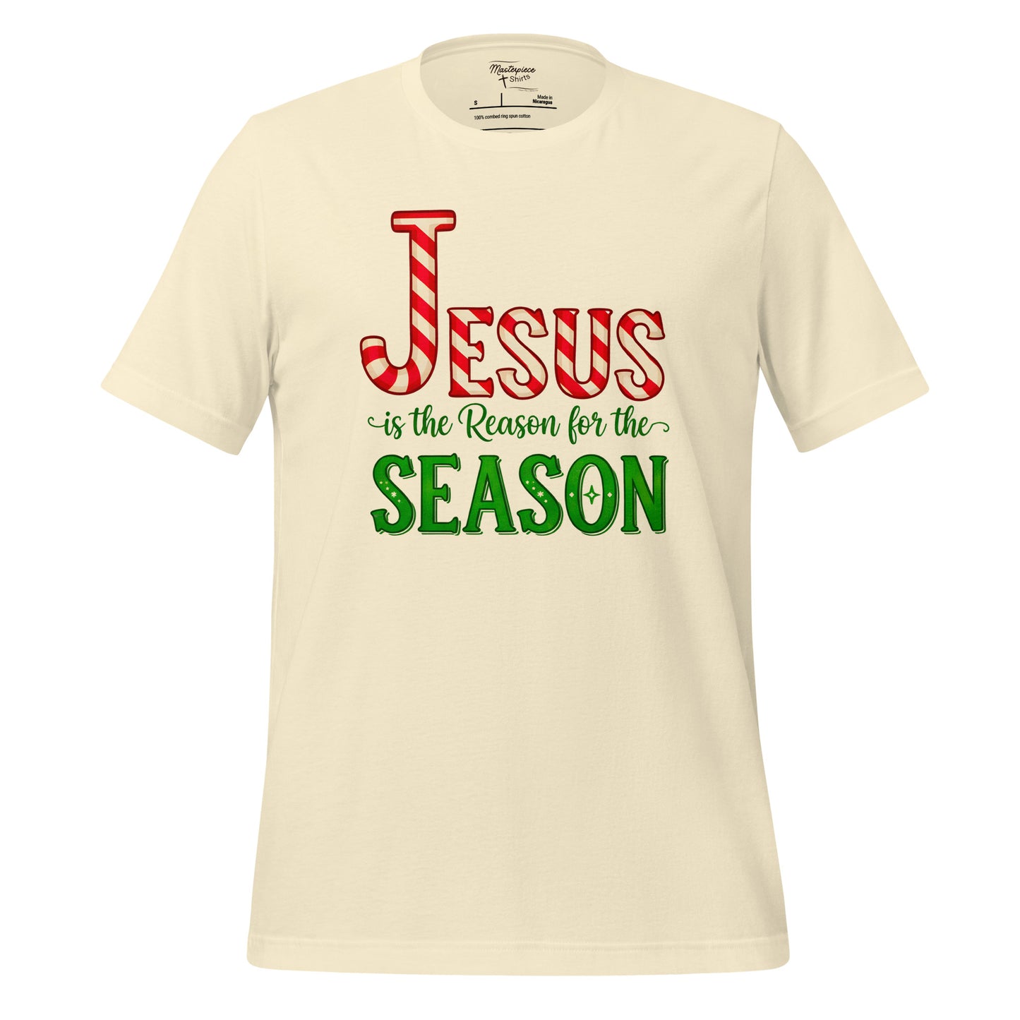 Jesus is the Reason for the Season Christian T-shirt Christmas