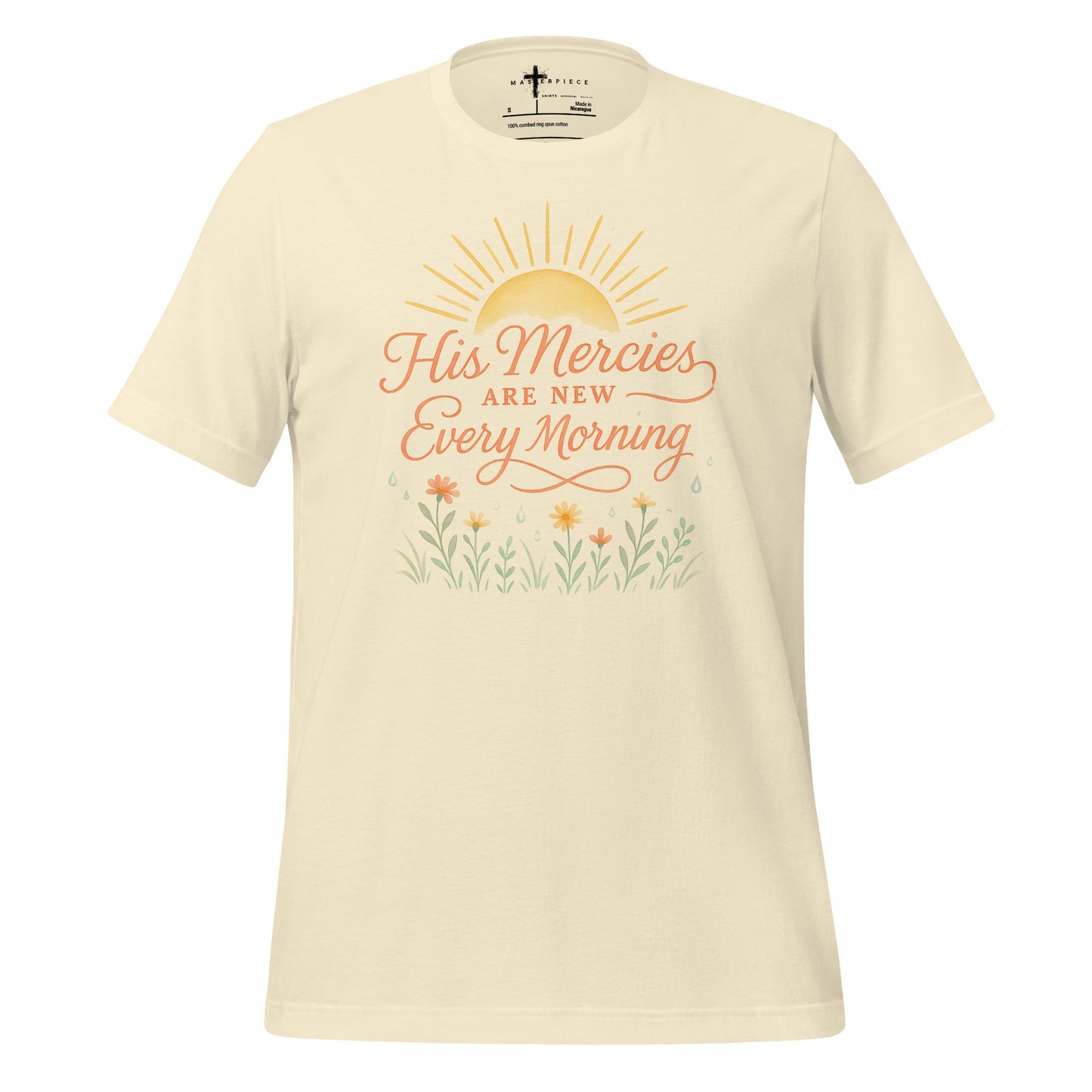 His Mercies are New Every Morning Christian T-shirt