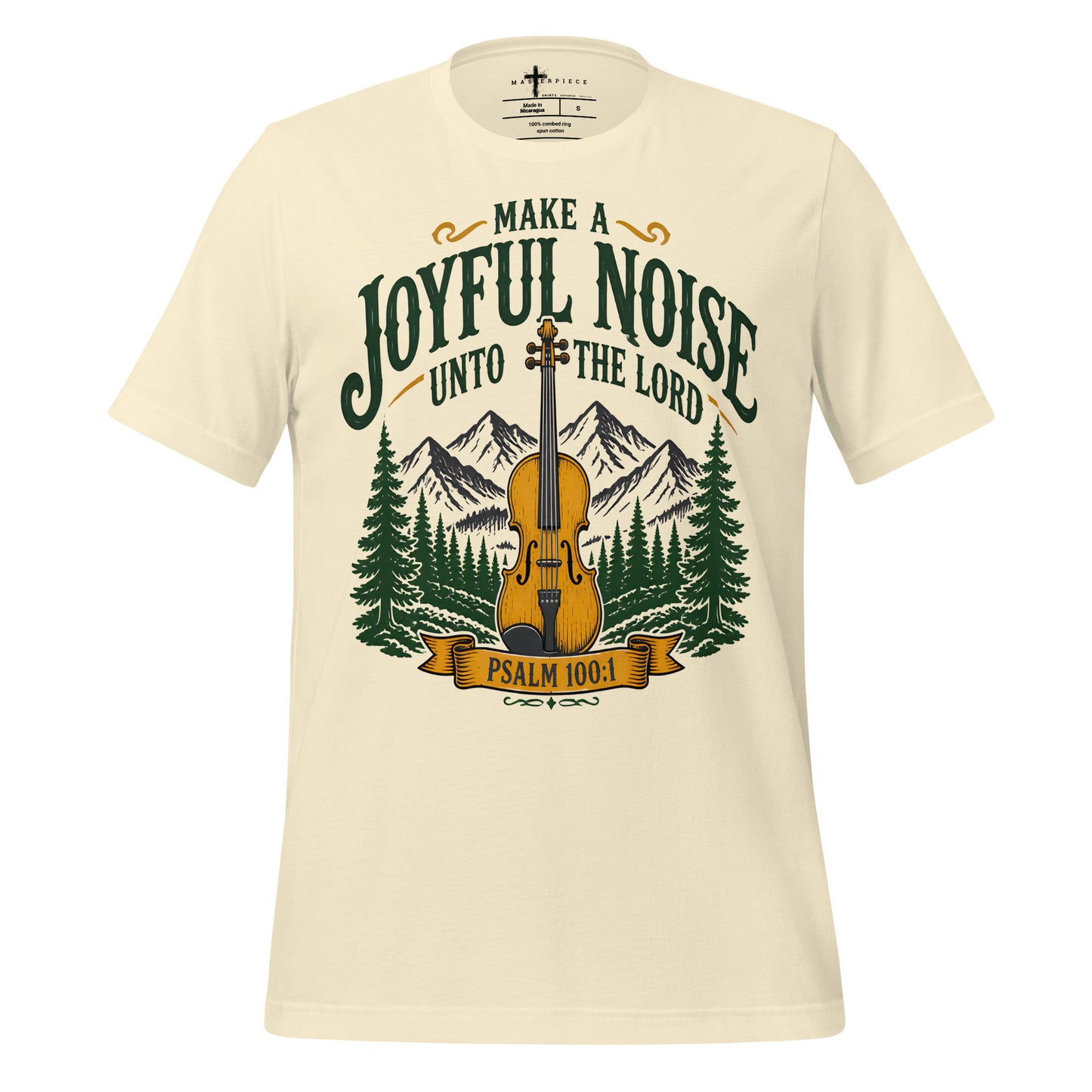 Joyful Noise Violin Fiddle - Natural - MasterPiece Shirts