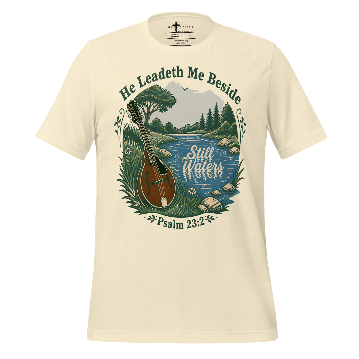 Still Waters Mandolin - Natural - MasterPiece Shirts