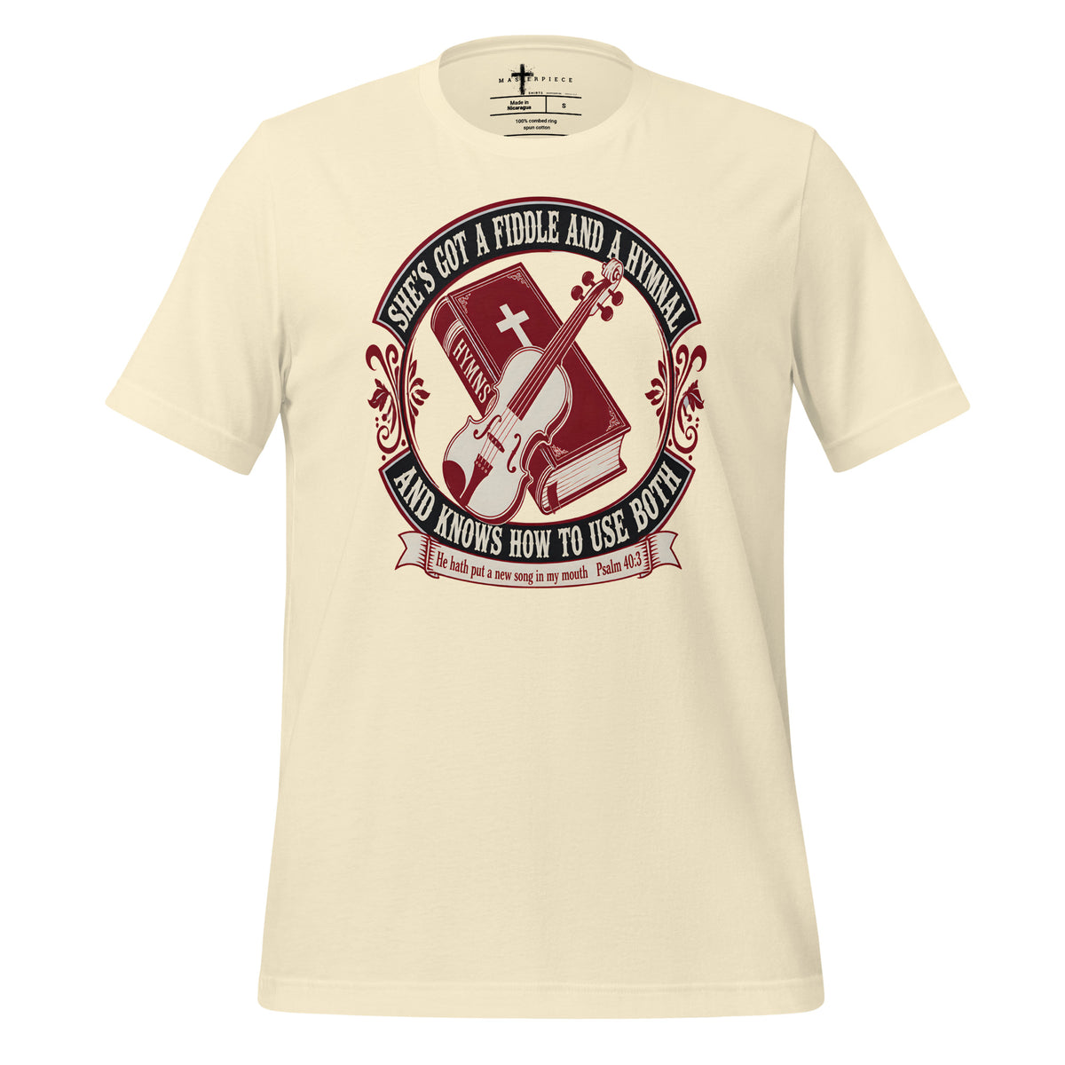 Fiddle Hymnal - Natural - MasterPiece Shirts