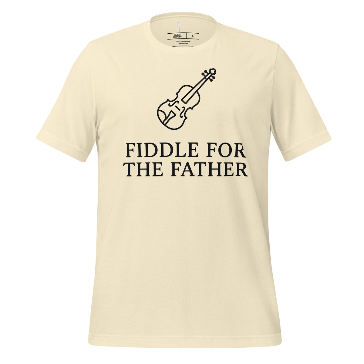 Fiddle for the Father - Natural - MasterPiece Shirts