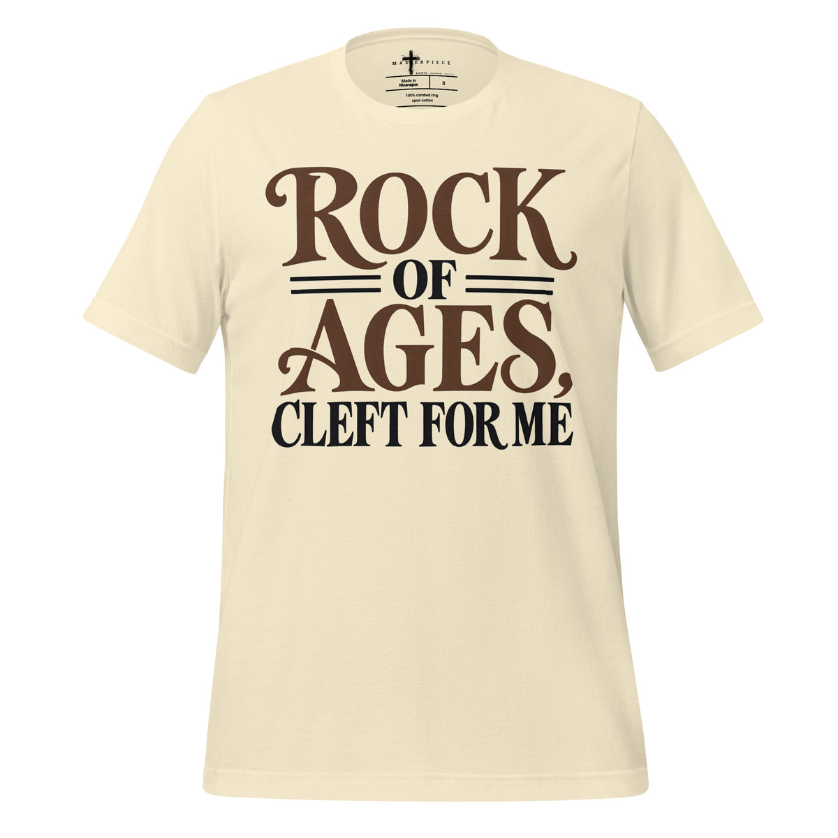 Rock of Ages - Natural - MasterPiece Shirts