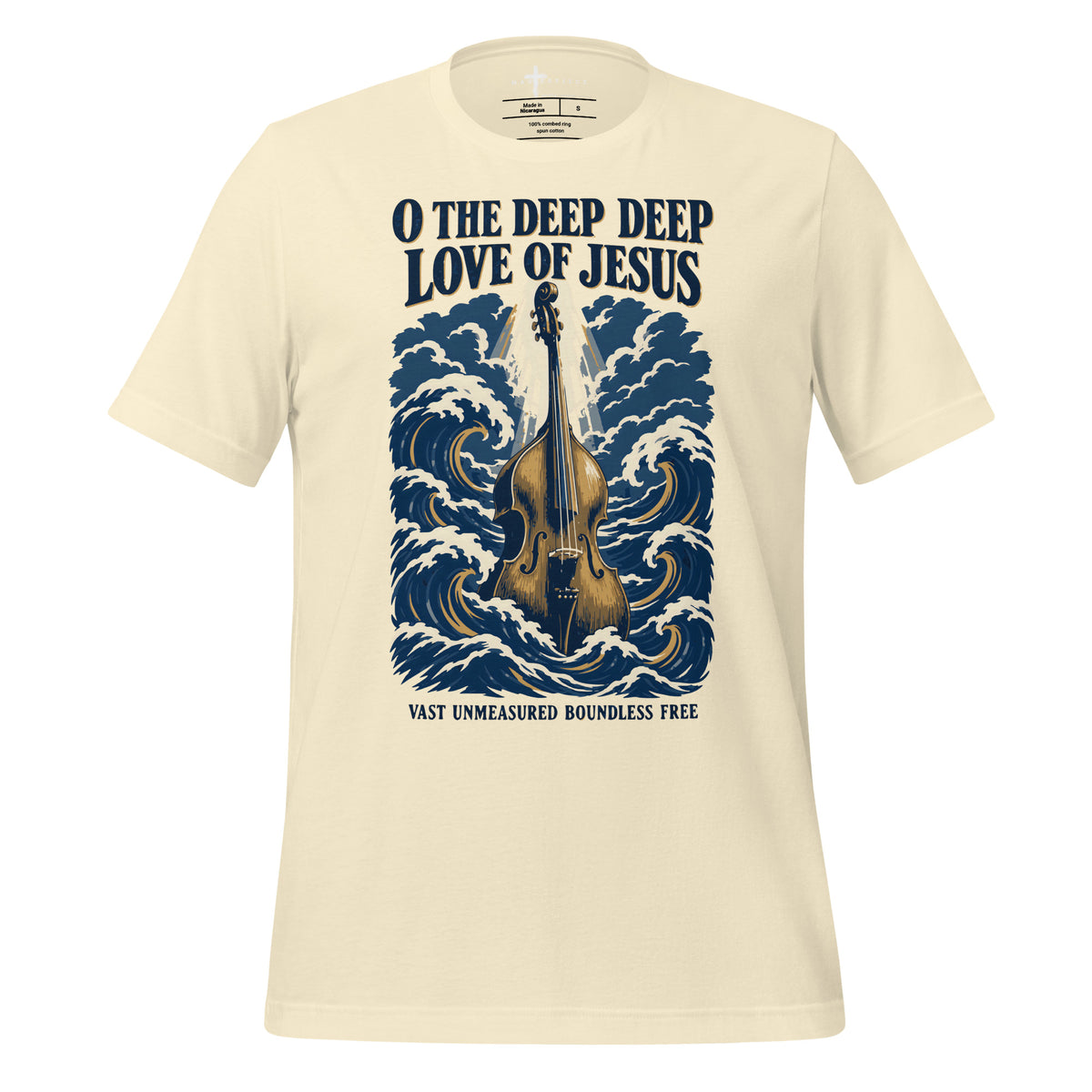 Deep Love of Jesus Bass - Natural - MasterPiece Shirts