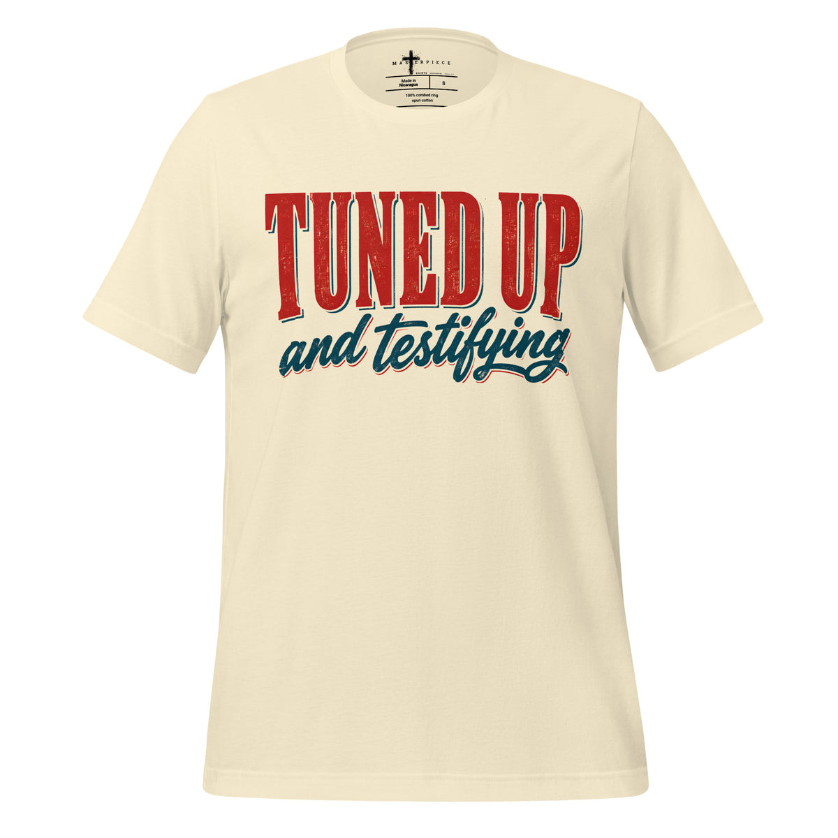 Tuned Up Testify - Natural - MasterPiece Shirts