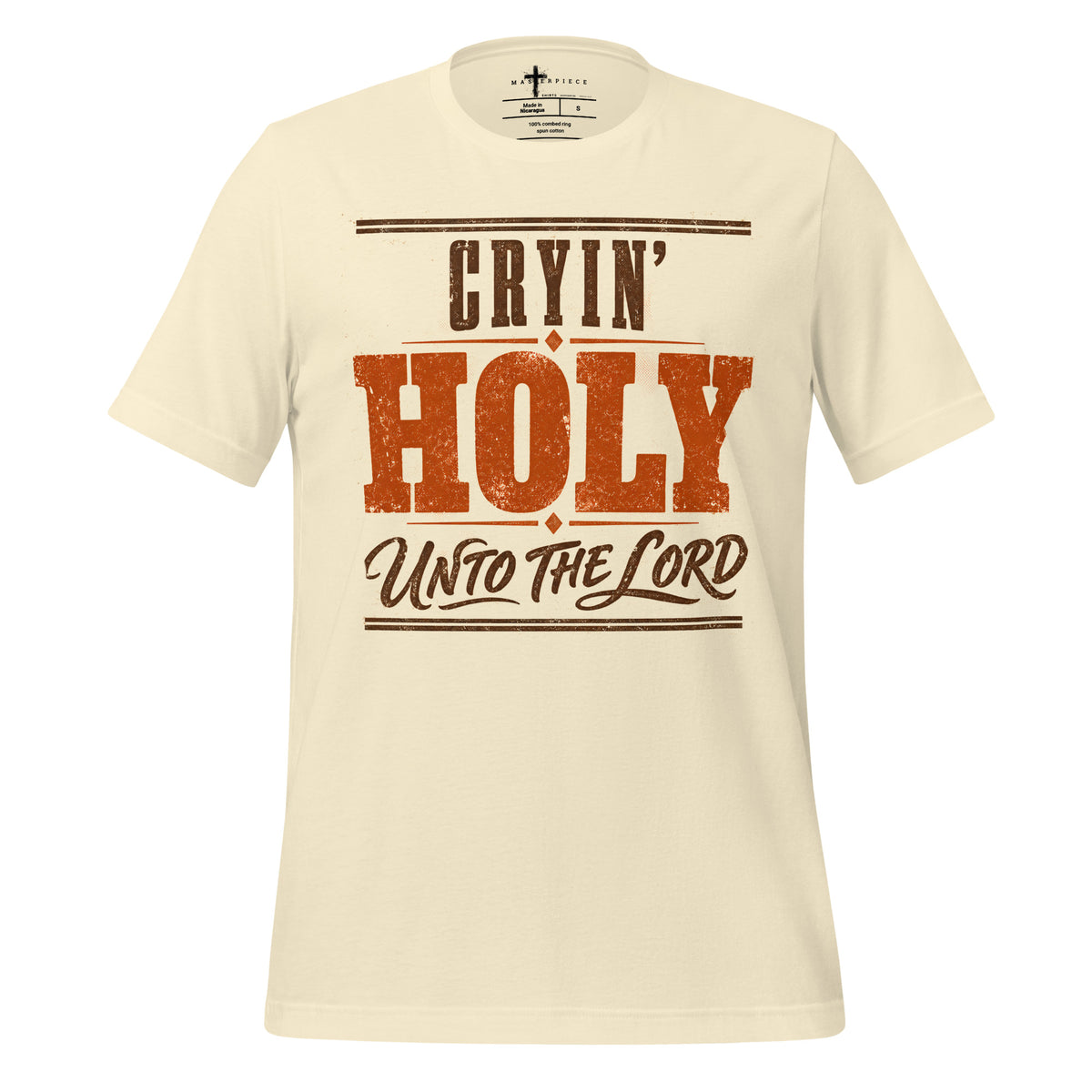 Crying Holy - Natural - MasterPiece Shirts